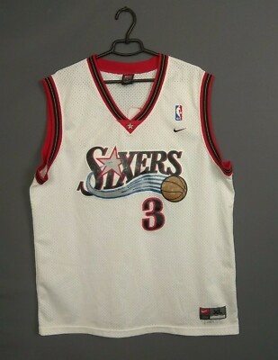 00's ナイキ 76ers ジャージ XL アイバーソン 00's ナイキ 76ers