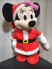 Minnie Mouse 13" Disney Plush Dances Sings We Wish You A Merry Christmas Works 