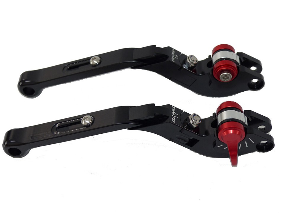 Protezione Leva FRENO in Alluminio LighTech ISS120RA Con Teminale Rosso