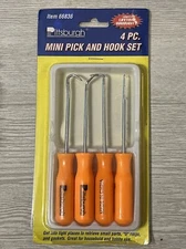 Pittsburgh Mini Hook and Pick Set High Visiblity for O-Rings 66836 New