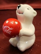 Vintage Coca Cola Polar Bear Pepper Shaker. Single Shaker