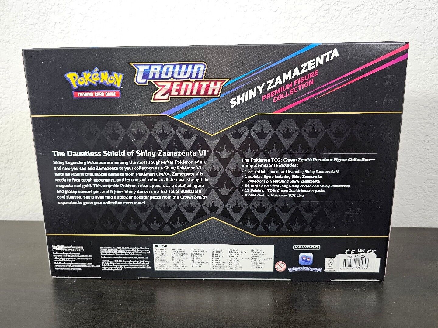 Pokémon TCG: Crown Zenith Premium Figure Collection (Shiny Zamazenta)