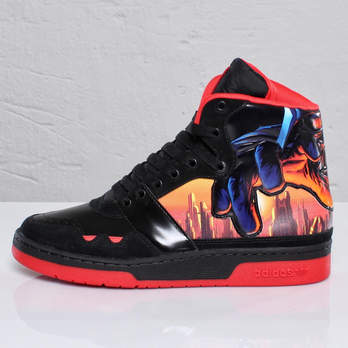 キンです Adidas SKYLINE MID STAR WARS CORUSCANT Shoe superstar Vader