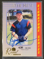 Ryan Drese ROOKIE 2000 Royal Rookies Autographs #39  Auto RC SP 479/4950