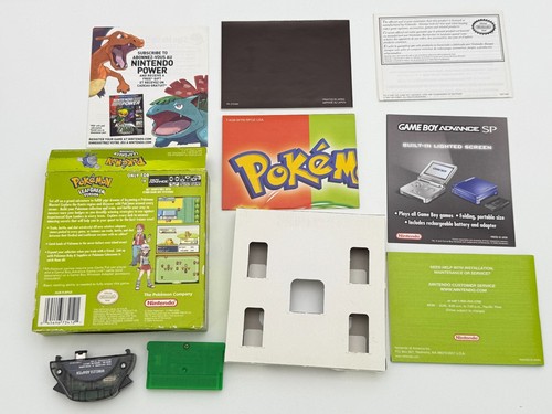 Pokemon: LeafGreen Version (Nintendo Game Boy Advance) Authentic & Complete - Picture 5 of 21