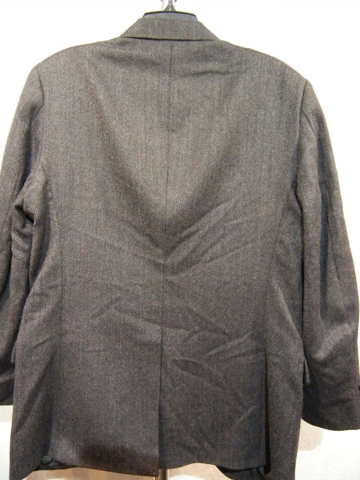 STANLEY BLACKER Herringbone 2 Button Single Vent … - image 4