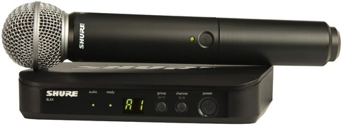 Shure BLX24/SM58 Wireless System w/Cordless SM58 Handheld Vocal Microphone J11 - Picture 1 of 7