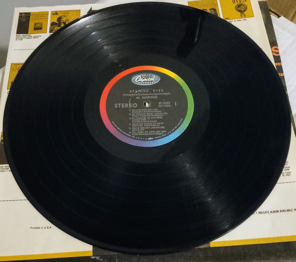 Al Martino Vinyl Lp