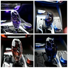 Decoración de cubierta de perilla de cambio de marchas de cristal Hot Rock para BMW Serie 5/6 G30 G32 2017-22