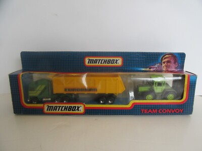 Vintage 1990 Matchbox Team Convoy TC-17 Eurobran Farm Set (NIB)