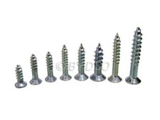 LAST ONE* 1490pc Wood Screw Assortment Zinc Plated Fences Floorboard Chipboard