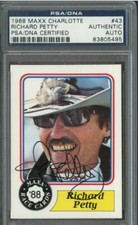 Richard Petty Signed RC 1988 Maxx Charlotte Racing #43 AUTO PSA/DNA Authentic