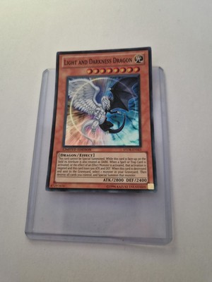 Yugioh Light and Darkness Dragon Super Rare, Ltd. Edition, STOR-ENSE1