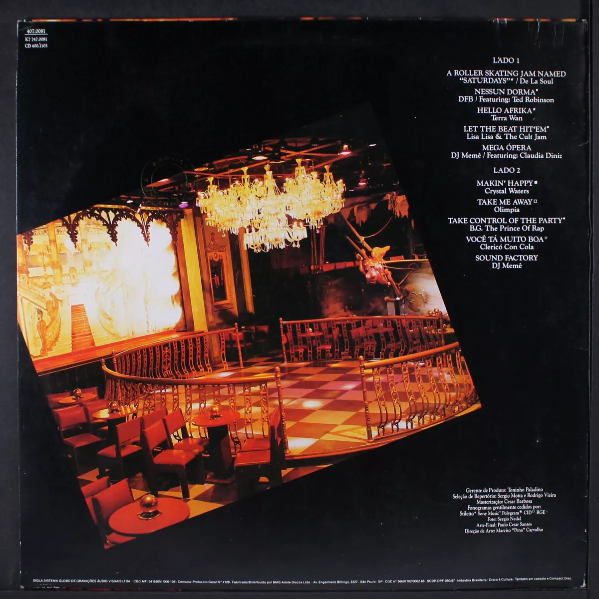 VARIOUS: resumo da opera SOM LIVRE 12 LP 33 RPM