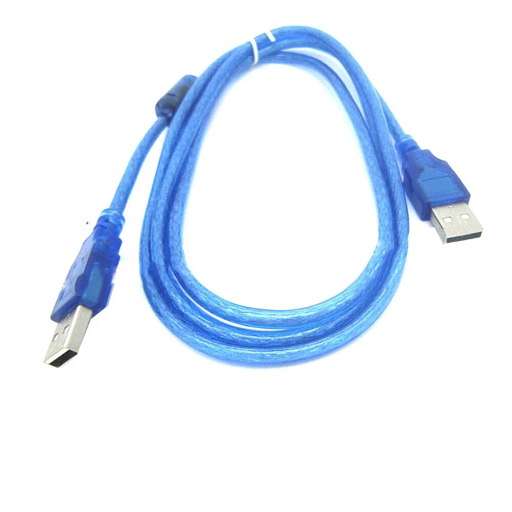 Copper USB 2.0 Data Cable Double Headed for Fast Hard Drive