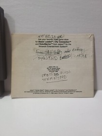 Racket Attack Nintendo NES Authentic Game Cartridge and Instruction Manual READ