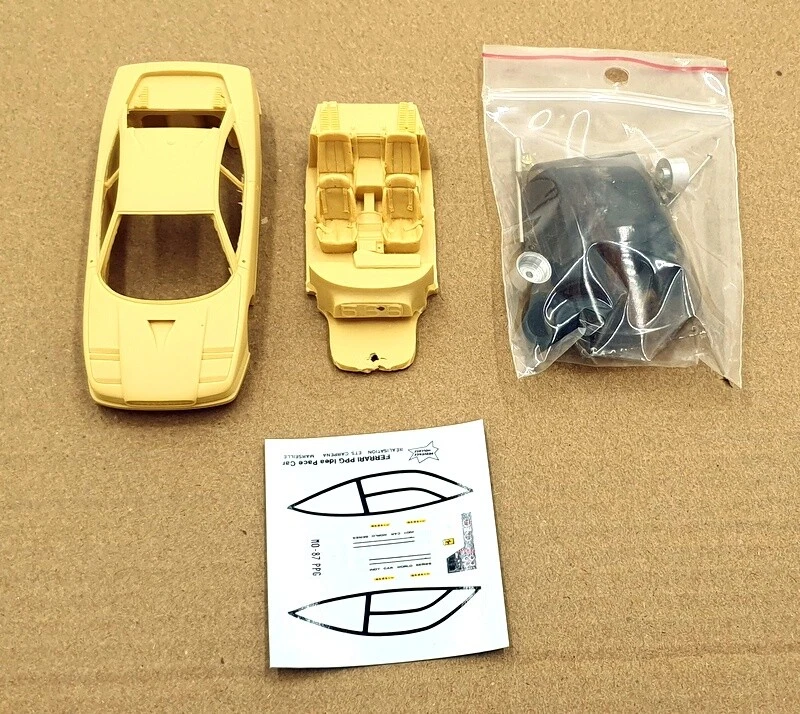 FERRARI IDEA PPG PACE CAR CART Rouge PROVENCE MOULAGE 1:43 de refer