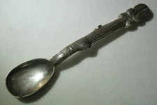 Vtg Marked 925? Salt Spoon marked ELSALVADOR?