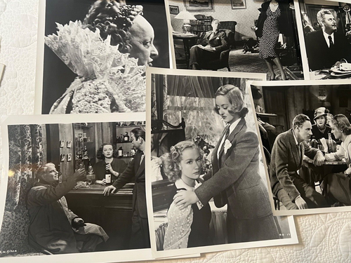 Lot 9 HOLLYWOOD Bette Davis ACTRESS VINTAGE ORIGINAL PHOTO PHOTOGRAPH 8X10 #3 - Picture 2 of 4
