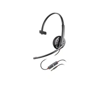 Plantronics Blackwire C215 3.5mm Mono NoiseCanceling Over The Head Wired Headset