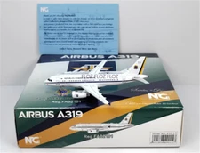 NG Models FORCA AEREA BRASILERA for Airbus A319 FAB2101 15 1:400 Aircraft Model