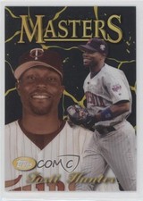 2021 Finest 1997 Topps Masters Kintsukuroi Black Gold Refractor Torii Hunter my8