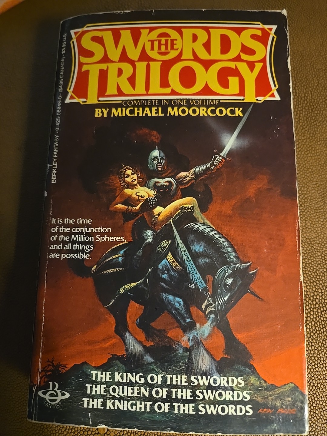 The Swords Trilogy Complete in One Volume Michael Moorcock Berkley Pb 1985