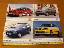 4x Seat Ibiza FR, TDi, Cupra Press Photos