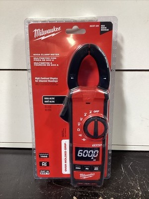 Milwaukee 2237-20 600 AMP AC/DC Digital Clamp Meter - NEW SEALED!