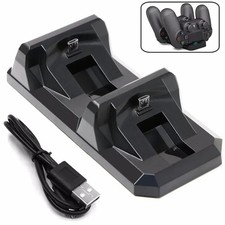 Image of PS4 Dual Charging Charger Dock Station Stand for Playstation 4 Controller Pad