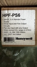 Honeywell HPF-PS6 Fire Alarm Control Panel Power Supply 24VDC 6A