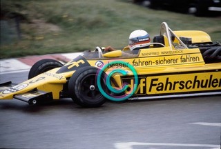 Racing Original 35mm Slide F1 Manfred Winkelhock March 802 1980 Zandvoort F2