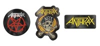 Gadget - Anthrax: Erik (Set Di 5 Toppe) -D- Erik