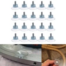 Fixing Options Suction Cup Pads for Glass Table Top Easy Install Pack of 12