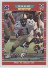 1989 Pro Set Dalton Hilliard #269 3a3