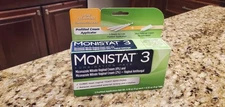 Monistat 3 Combination Pack 3 Day Treatment 3 Applicators 1 Cream Exp 2027