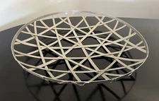 Michael Aram Woven Metal Centerpiece Basket 15”