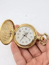 Caroile Pocket Watch Antimagnetic Ornate Look For Parts