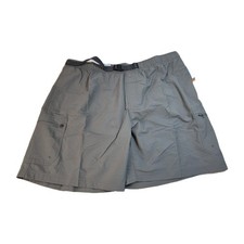 Image of Columbia Mountaindale Belted Cargo Gray Shorts Men’s Size XL 8” Inseam 27