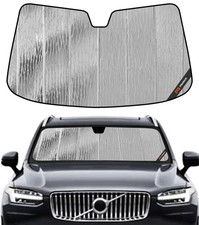 Pigenius 2016-2026 XC90 Windshield Sun Shade Silver