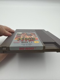 Bad Dudes (Nintendo NES, 1990) Authentic Cart Tested