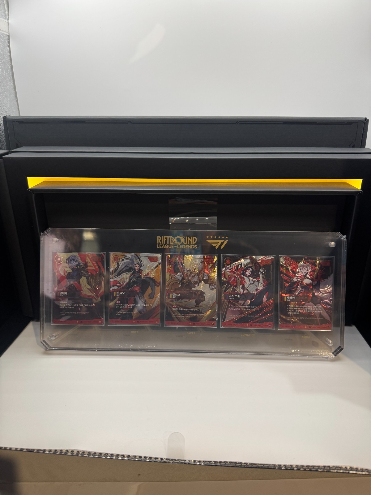 [Keria Opened] Riftbound x 2025 Worlds Champion T1 Signature Edition Korean Ver.