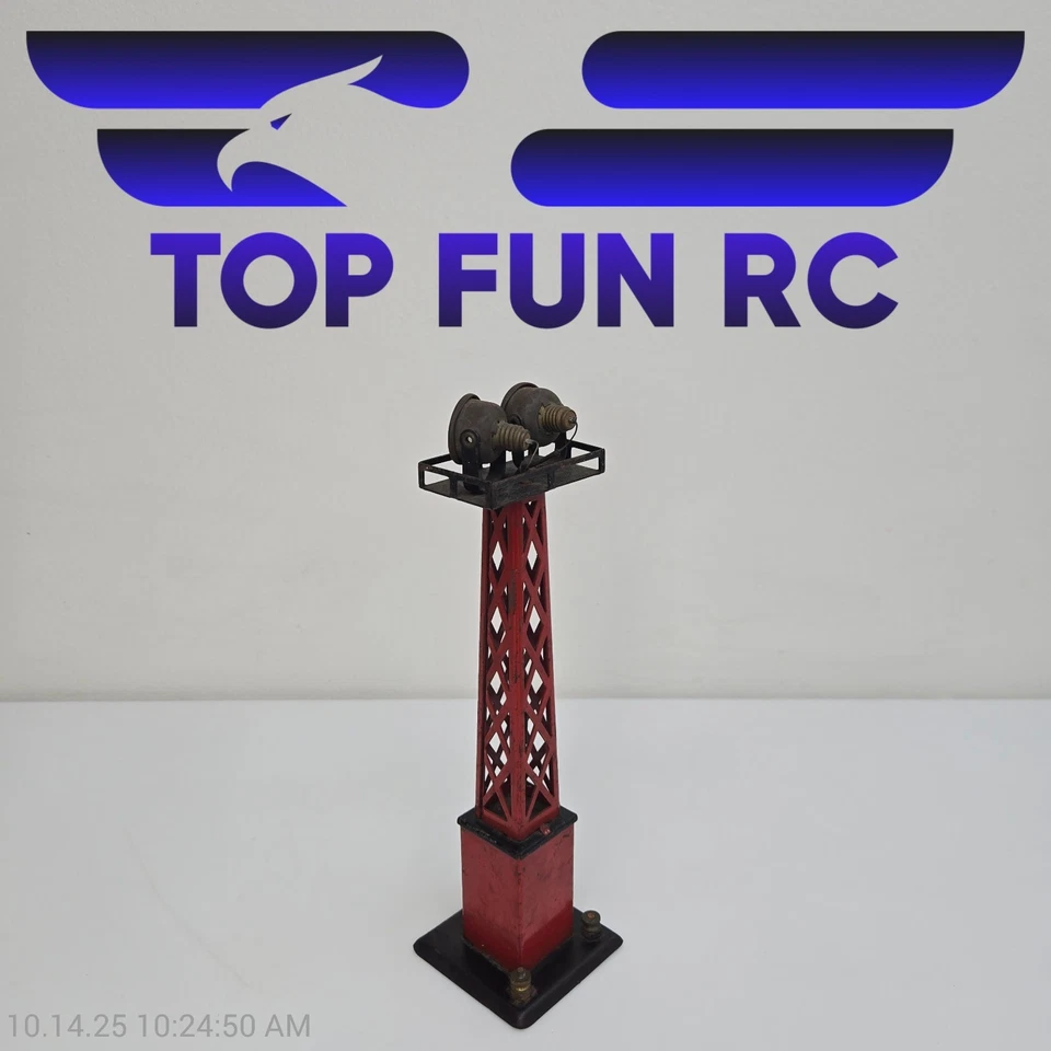 Marx O-Gauge 双灯探照灯 #416 — 第 3/4 张图片