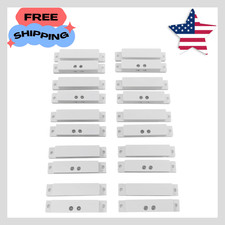 10 Sets Pack of Wired Surface Mounted Alarm Magnetic Contacts Door Window Reed S