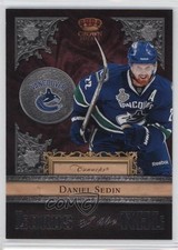 2011-12 Panini Crown Royale Lords of the NHL Daniel Sedin #18 HOF 0a4