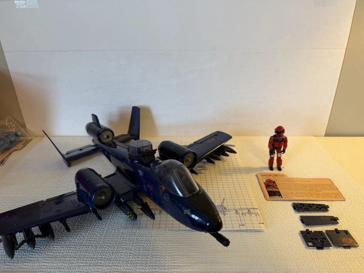 Jouet GI Joe Rattler - Avion A-10 Thunderbolt - Hasbro 1997