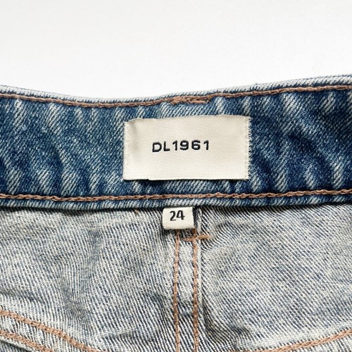 NWT DL1961 Asra Maxi Denim Skirt Aged Mid Size 24 NEW - Picture 6 of 11