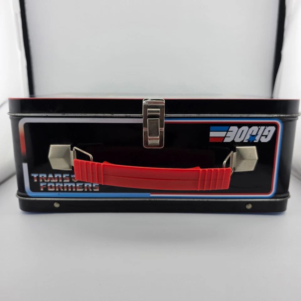Funko Pop GI Joe vs Transformers American Heroes Collectible Metal Tin Lunch Box - Image 4 of 4