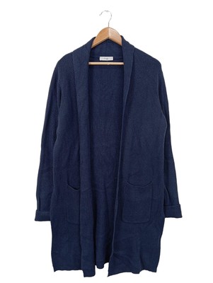TREDY Cardigan Damen Jacke Gr. DE 40 blau Casual-Look