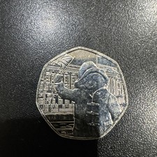 2018 50p coin Paddington Bear at Buckingham Palace. Fifty Pence. Free Post